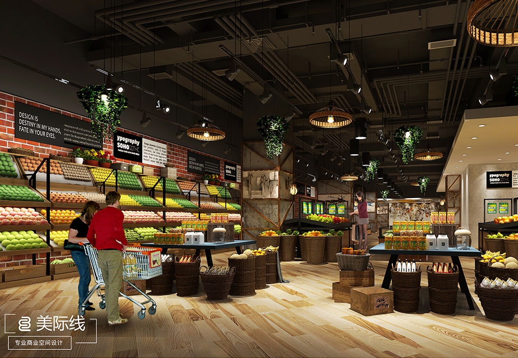 【美际线商业设计】深圳精品超市设计里常见的三种空间！