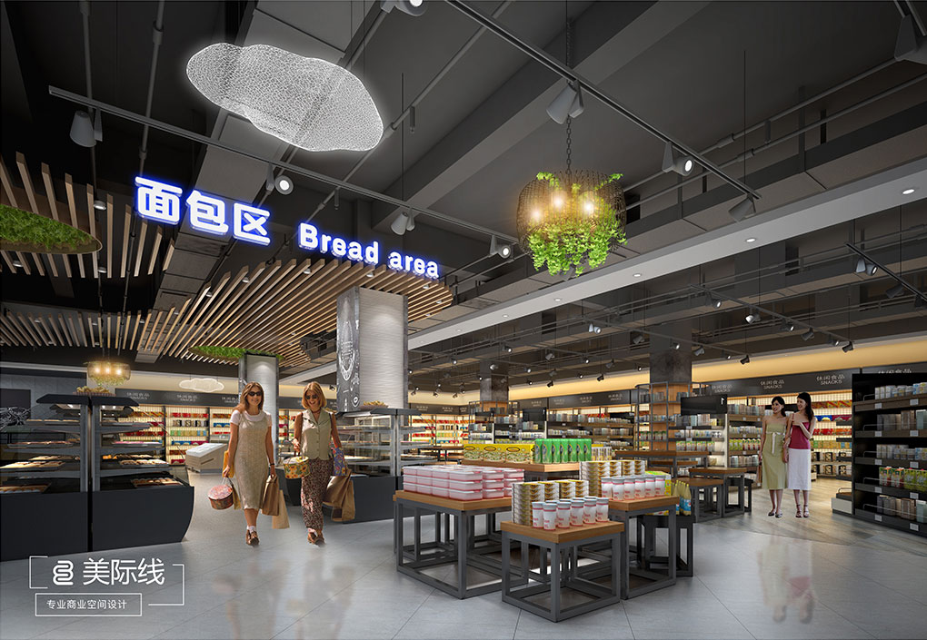深圳超市设计货架